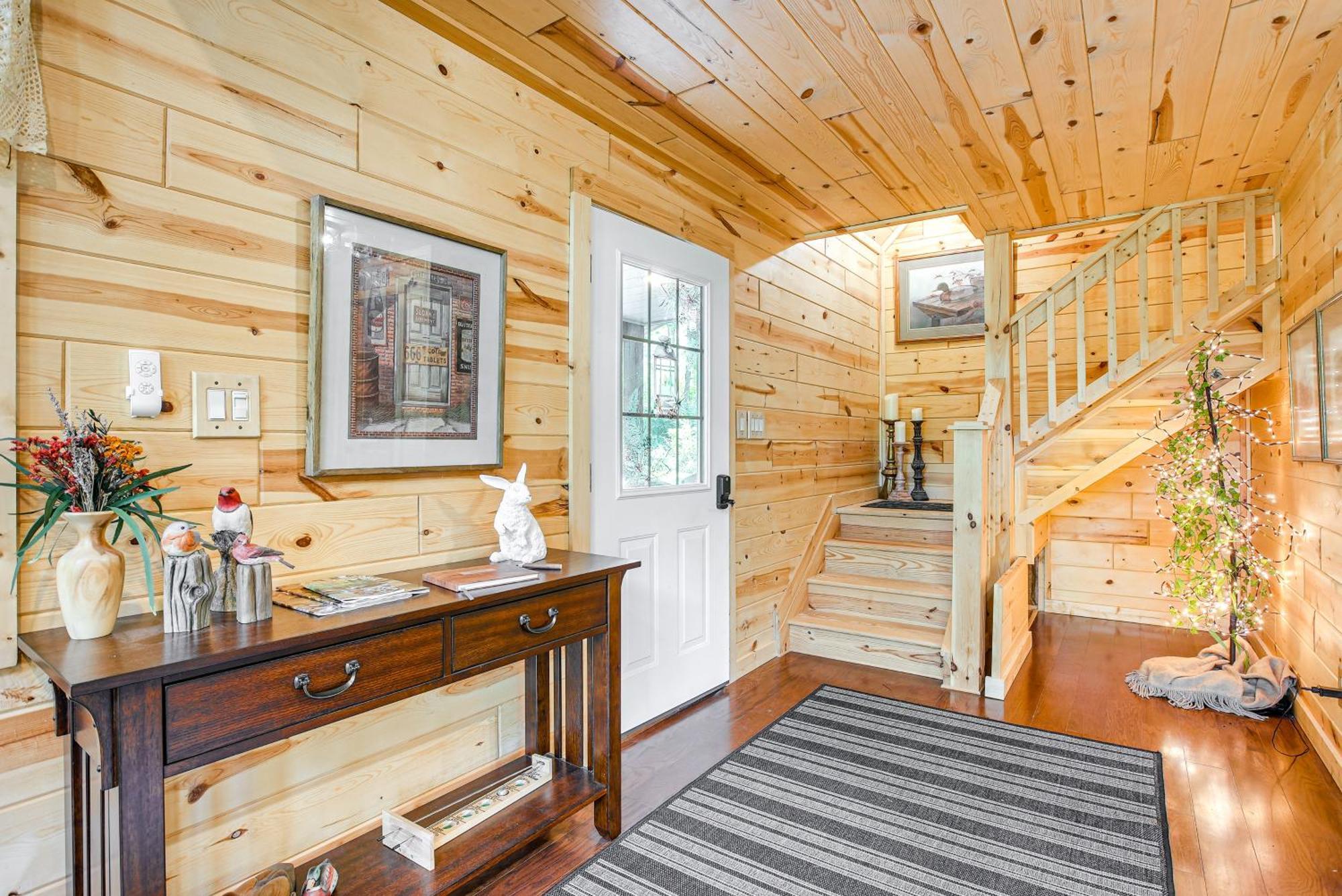 Idyllic Cabin In The Heart Of Hocking Hills Rockbridge Luaran gambar