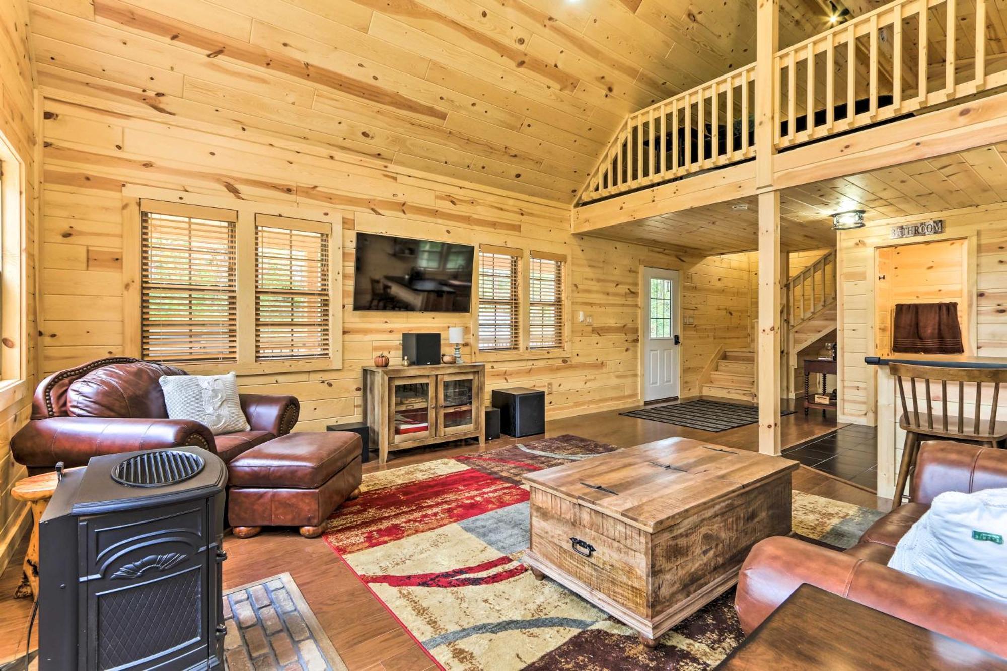 Idyllic Cabin In The Heart Of Hocking Hills Rockbridge Luaran gambar