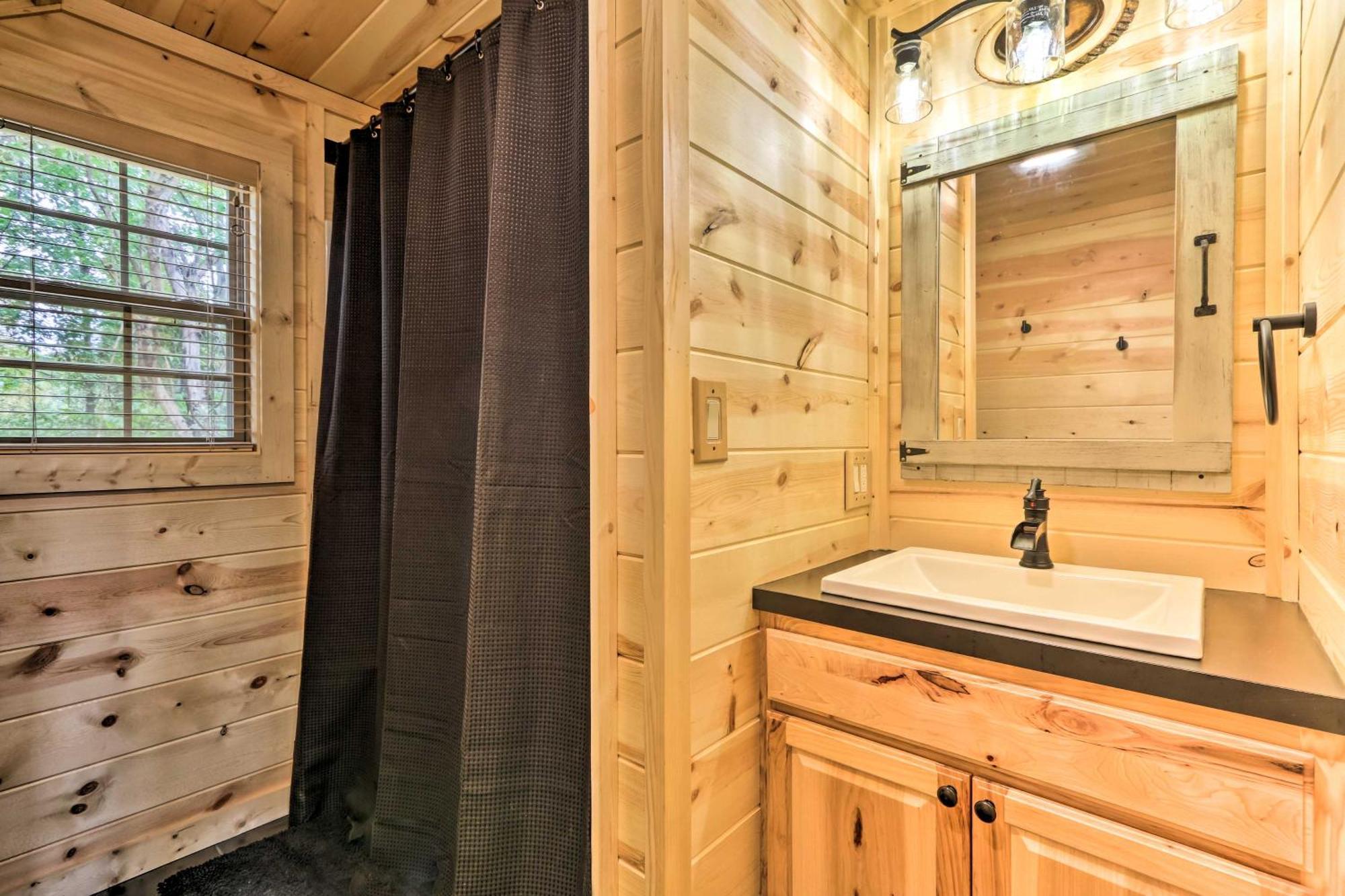 Idyllic Cabin In The Heart Of Hocking Hills Rockbridge Luaran gambar